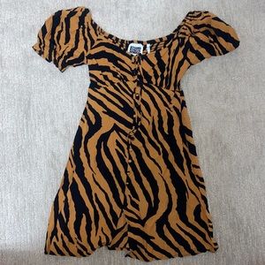 Tiger Striped Dress